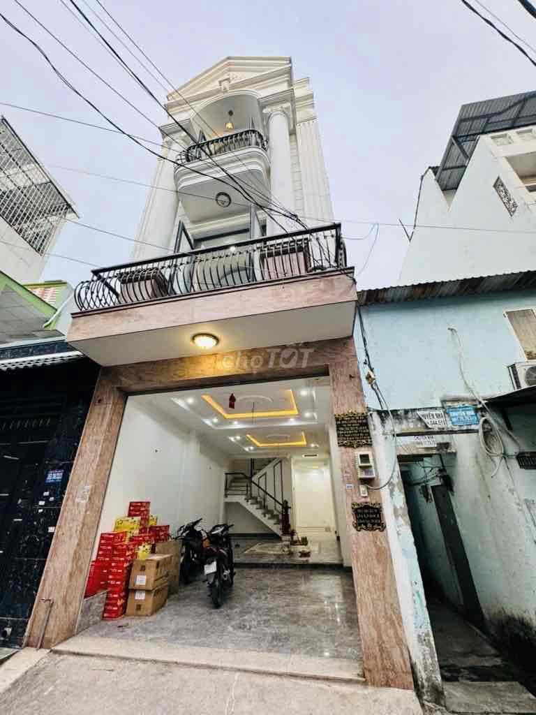 85M2 - 5 TẦNG - HXH - LIÊN KHU 4-5 - NỞ HẬU - NGỘP BANK - THUÊ 14TR