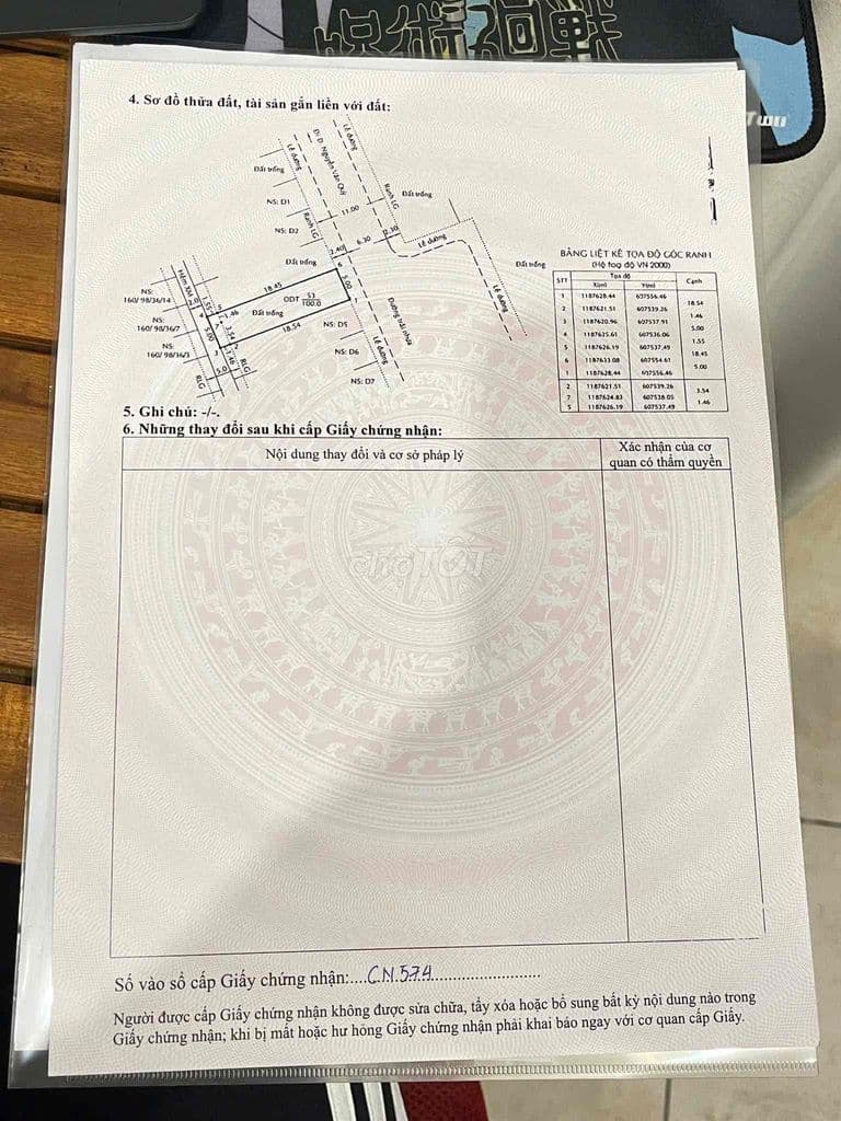 BÁN ĐẤT2 MẶT TIỀN XÂY BIỆT THỰ - 100M2 -5X20 KHU BỘ CÔNG AN - Ảnh 3