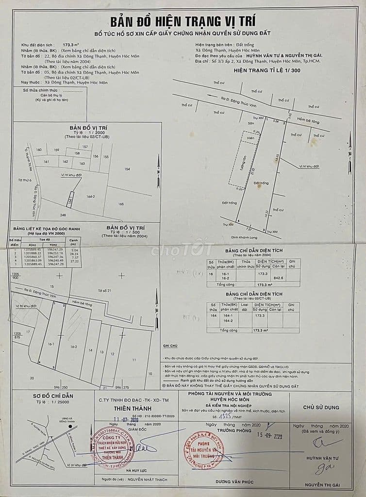 (Bán gấp) Đất Hóc Môn - 173,3 m² - 1,6 tỷ - Ảnh 2