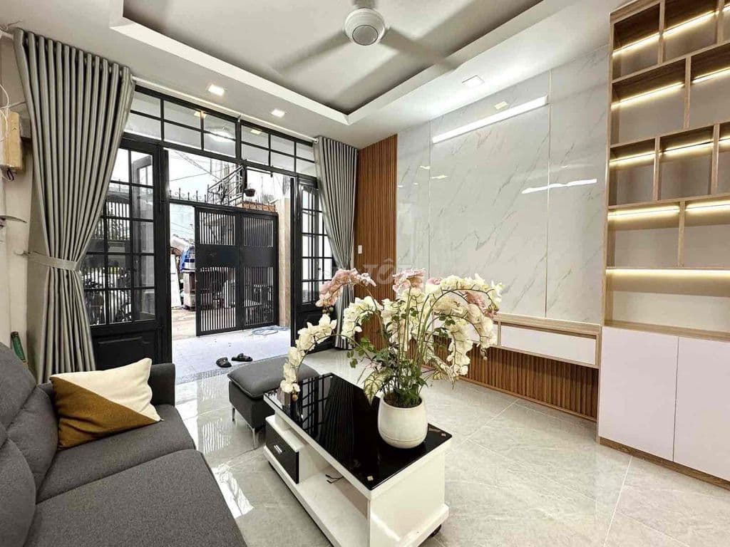 HẺM Ô TÔ 7 CHỖ - NGUYỄN VĂN ĐẬU BÌNH THẠNH - 2 TẦNG NỞ HẬU - VIEW CÔNG - Ảnh 2