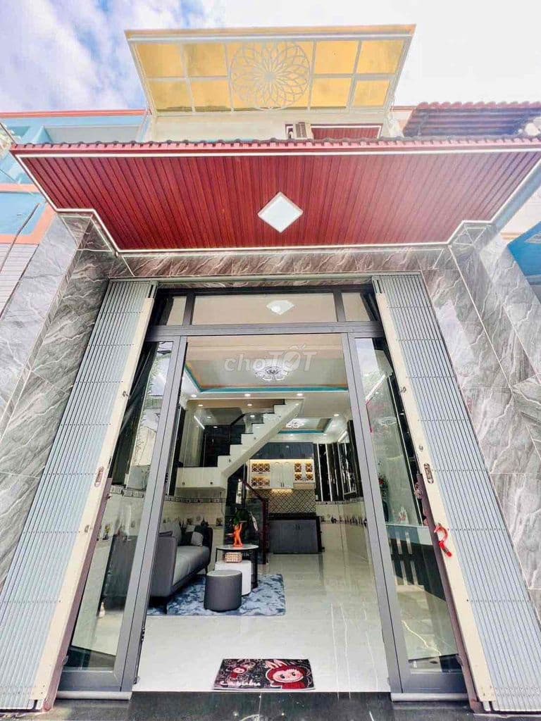 BÁN NHÀ MẶT TIỀN HẺM KINH DOANH - 4X8 - TT.NHÀ BÈ.