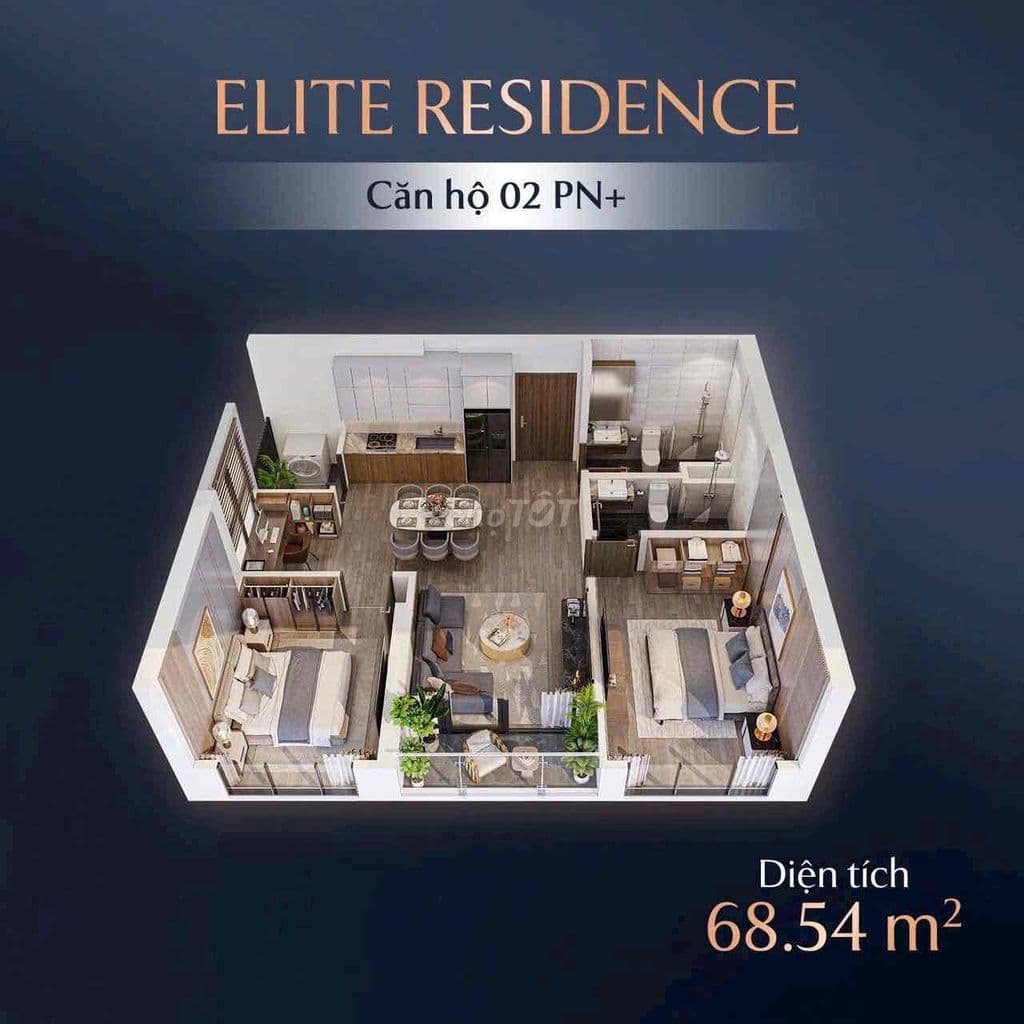 BÁN NHANH CĂN 2N IMPERIA SKYPARK VIEW NỘI KHU SIÊU ĐẸP - Ảnh 2