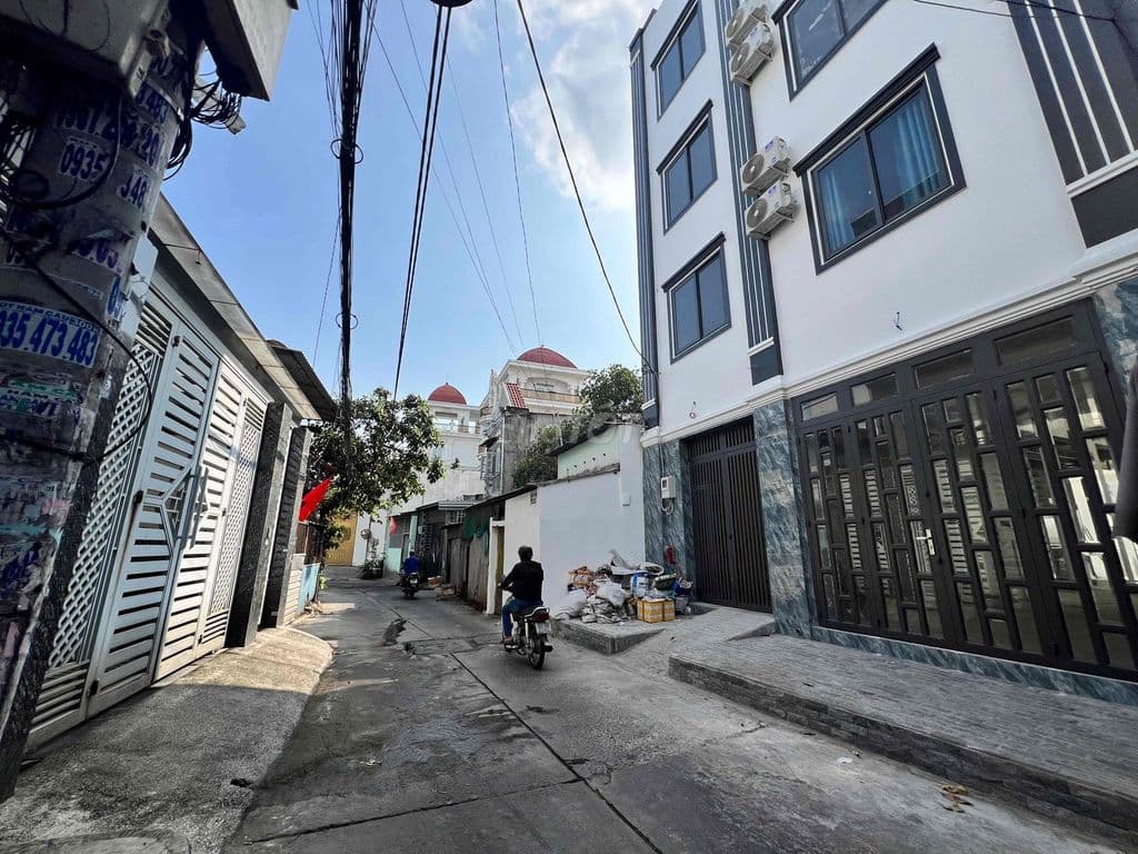 Nhà HẺM 7m Thông-TÔ KÝ Q12-6m x 20m-120m2-Nhỉnh 6 Tỷ TL