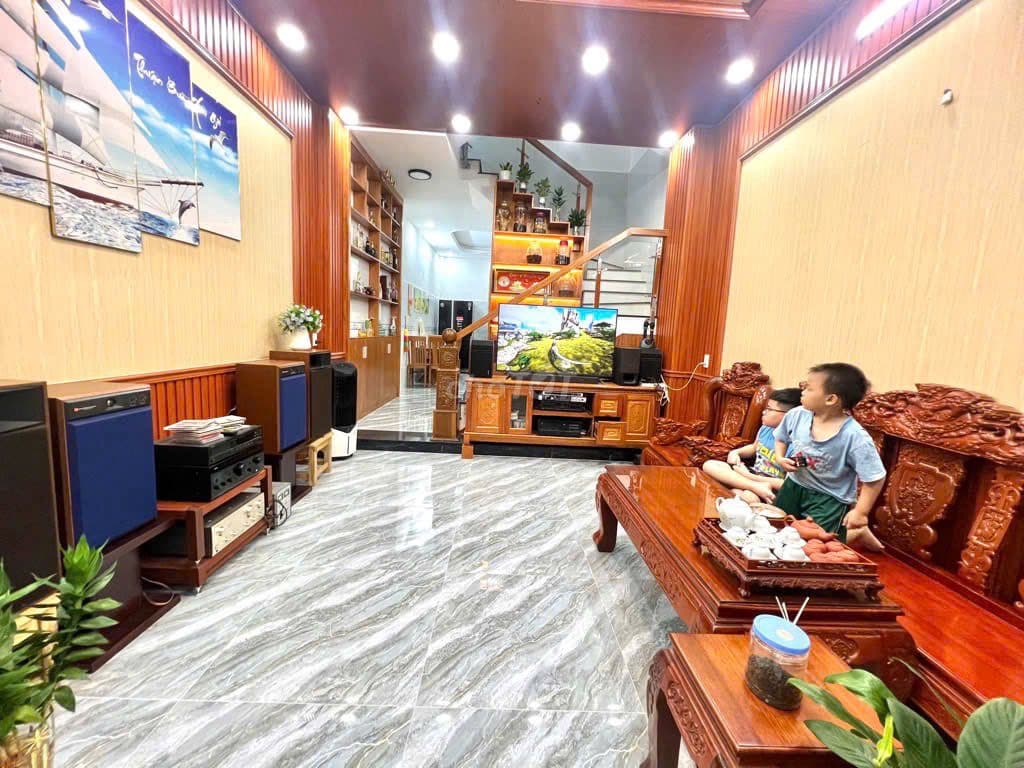 BÁN NHÀ QUANG TRUNG P.8 GV-MỚI ĐẸP O NGAY-60M2-4TẦNG-4PN-5WC-CHỈ 7TỶ5