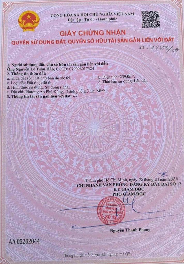 Bán đất mặt tiền nguyễn thị nhuần tiện kinh doanh - Ảnh 2