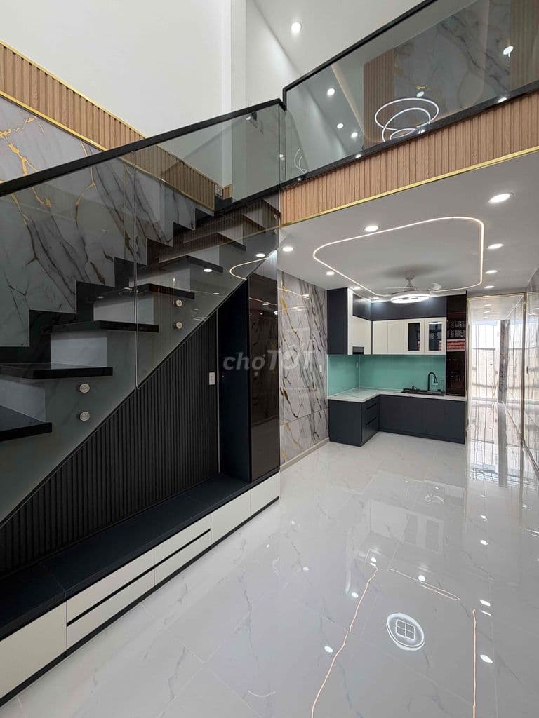 Nhà mới hẻm 803 Huỳnh Tấn Phát Q7 cũ dt 3x16m SHR trệt lầu 3 phòng ngủ - Ảnh 2