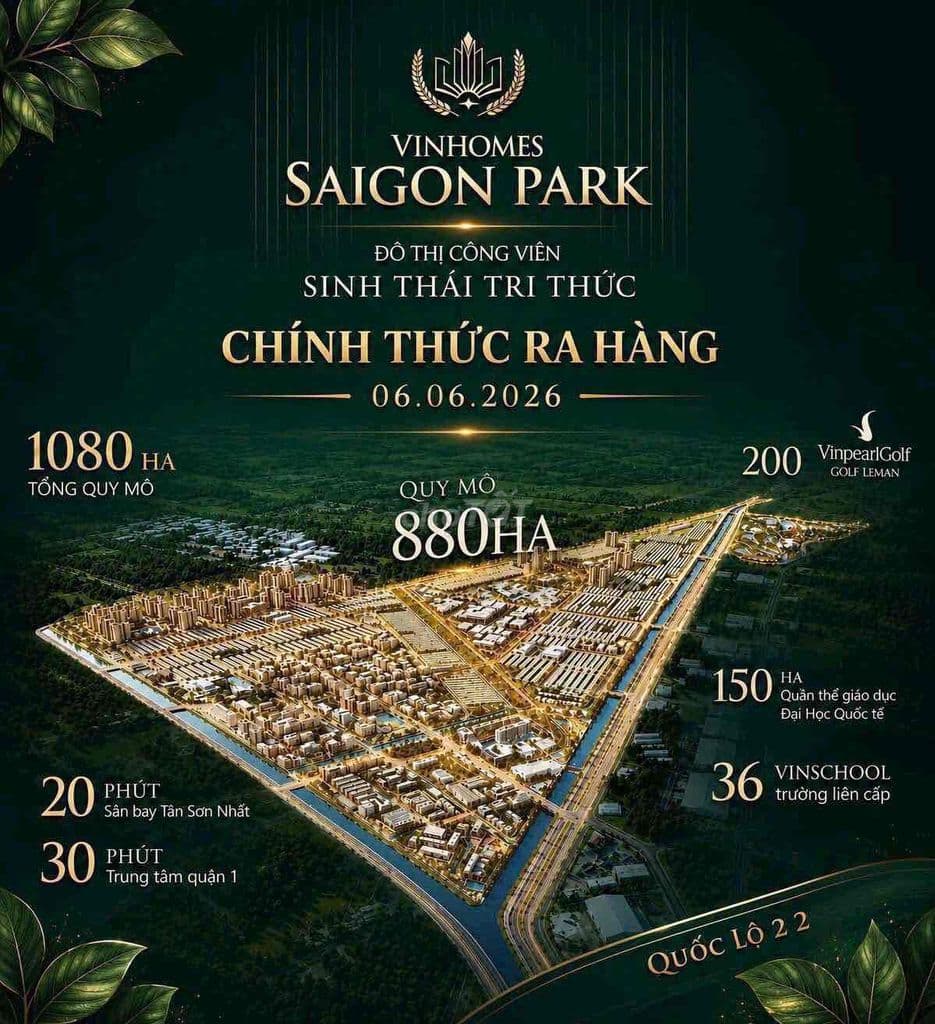 Chính thức mở bán giai đoạn 1 Vinhome sài gòn park - Ảnh 2