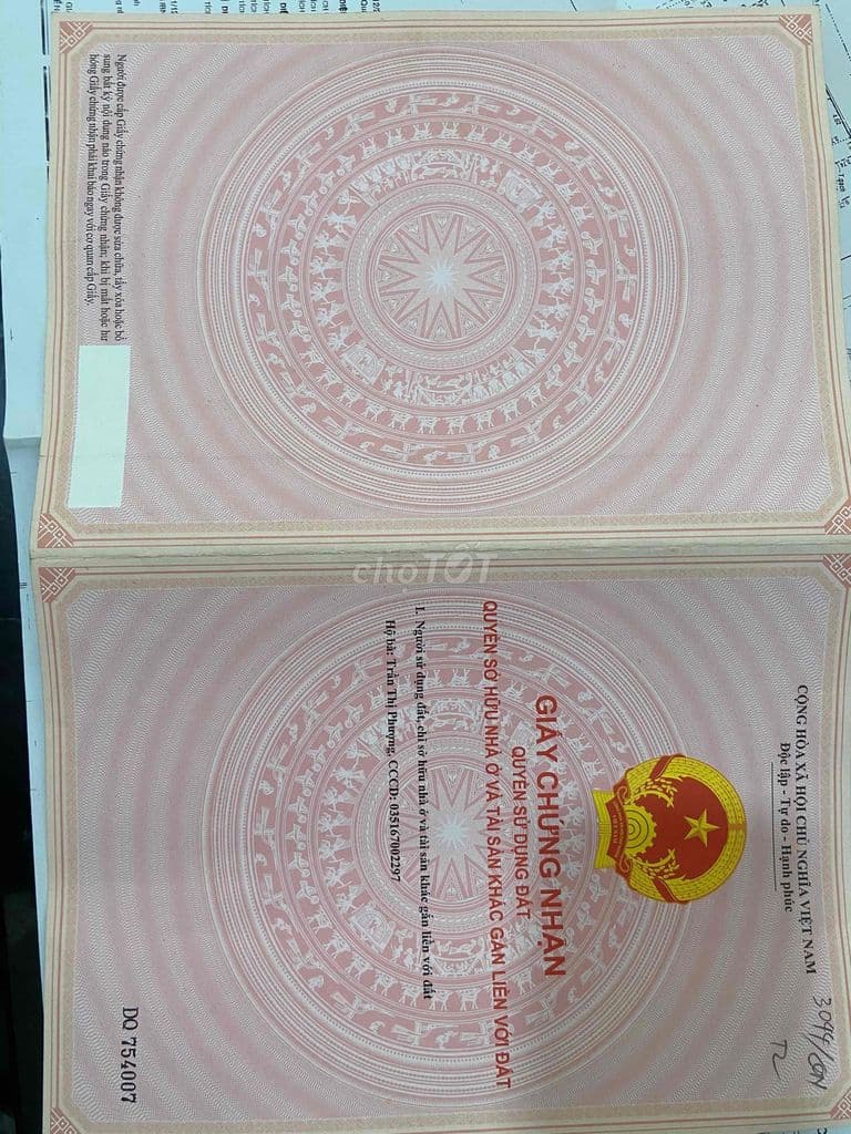 Đất 5x20m ngay chung cư tx22