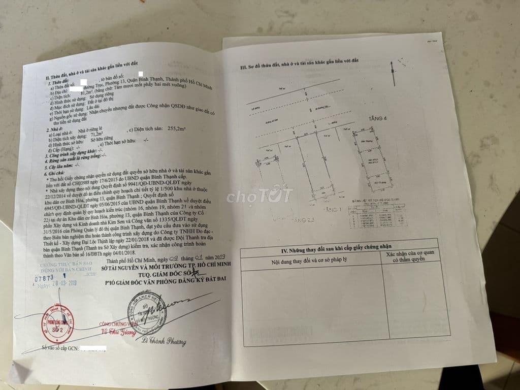 Bán nhà 4T sát ĐH Văn Lang, Đặng Thùy Trâm,P13, BT 5x17m Giá 12,8 tỷ