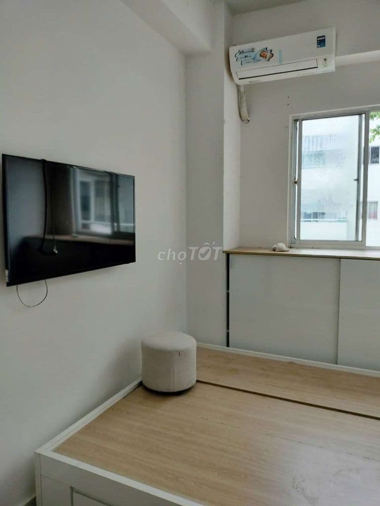 Căn hộ Lê Thành Tân Tạo lô A đã ngăn 2 phòng ngủ lầu 12 giá 860 triệu - Ảnh 2