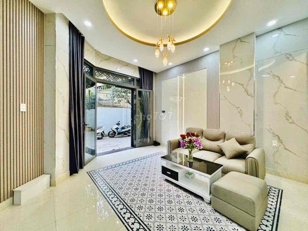 Giảm Giá nhà Xe hơi vào nhà. Hoàng Hoa thám. P7 Bình thạnh, Nhà mới - Ảnh 3