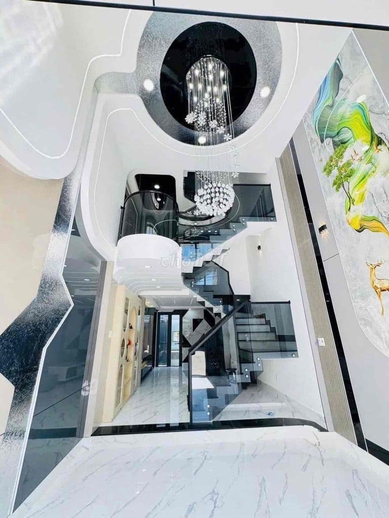 BÁN GẤP- Nhà 5 tầng siêu đẹp, HXH Nguyễn Duy Trinh, nội thất cao cấp - Ảnh 2