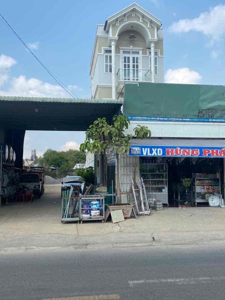 nhà đúc 2 tấm đường song lu xã hoà phú củ chi dt: 600m2