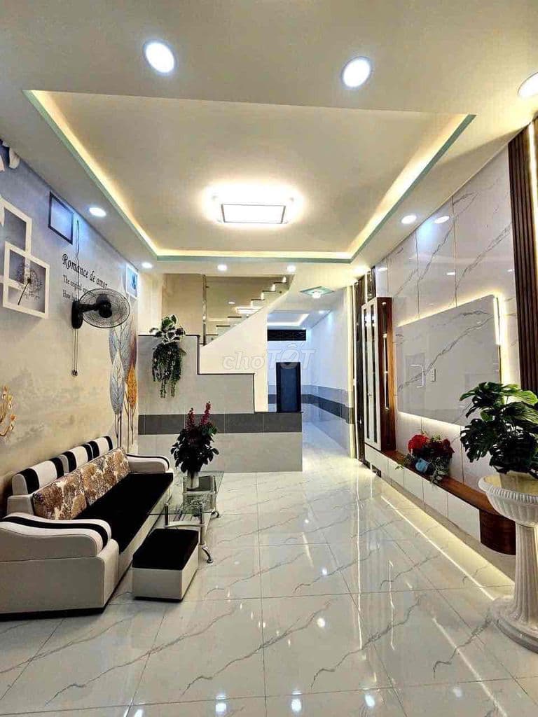 BÁN NHÀ 2TẦNG 2MẶT HẺM XE HƠI BÙI MINH TRỰC P6 QUẬN8 35M2 CHỈ 5,39TỶ