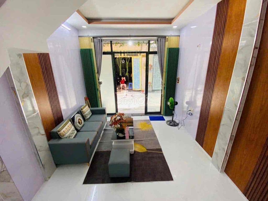 nhà thạnh xuân 25 3,5m x10m nhà 1 trệt 2 lầu 3pn 3 wc thổ cư 100% - Ảnh 3