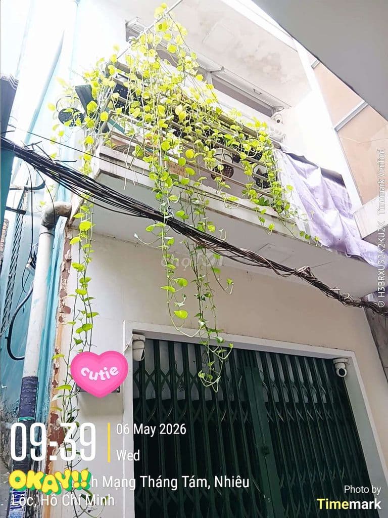 Chính chủ bán nhà hẻm 258 CMT8