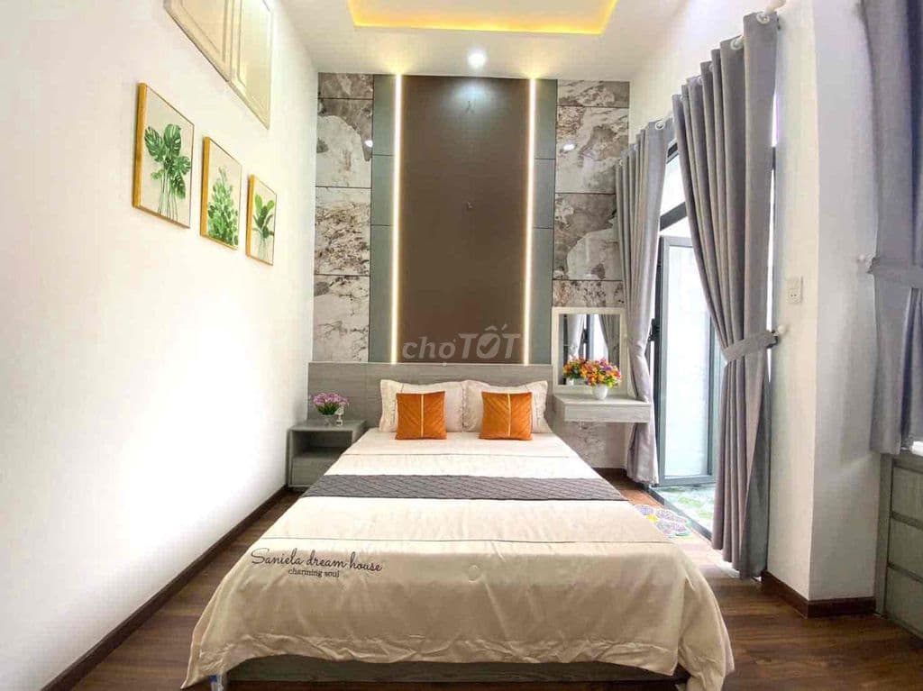 BÁN NHÀ HẺM XE HƠI- GẦN EMART GÒ VẤP - Ảnh 3