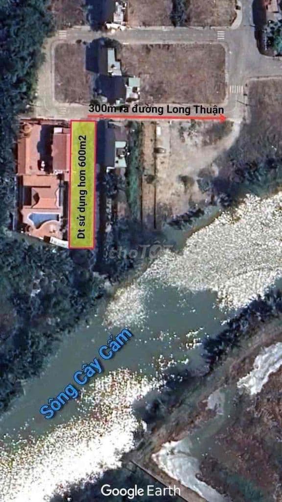 BÁN NỀN ĐẤT GIÁP SÔNG KDC LONG THUẬN - 16 TỶ/438M2