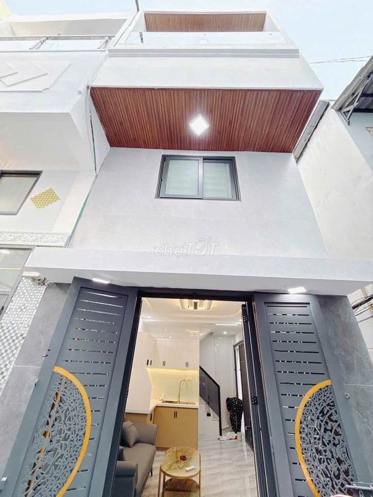 SIÊU PHẨM NHÀ ĐẸP 3 TẦNG - TRUNG TÂM QUẬN 4 - VÀO Ở NGAY. - Ảnh 2