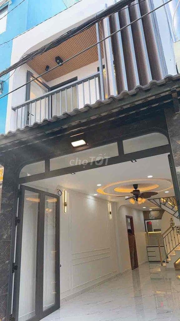 Bán nhà 1 lầu mới xây 3 pn lớn lê Hồng phong p2# Q5