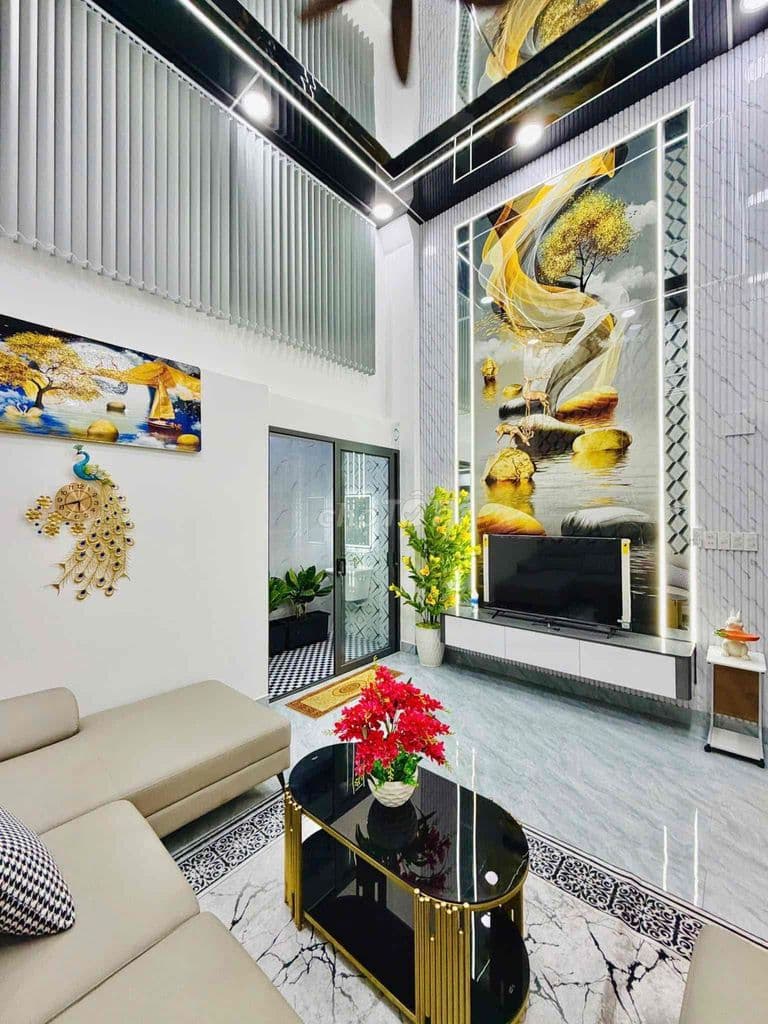 BÁN NHÀ XÂY MỚI 5 TẦNG- HẺM XE HƠI - GẦN EMART GÒ VẤP - Ảnh 3