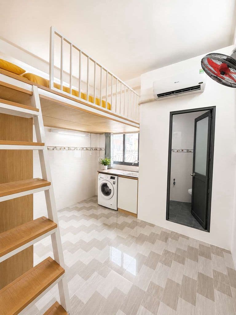 Căn hộ dịch vụ 6 phòng ngủ full nội thất vào ở ngay sổ vuông hòan công - Ảnh 3
