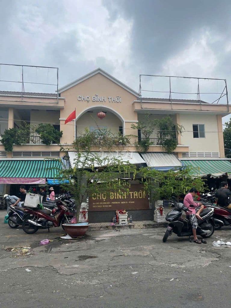 bán sạp cá chợ bình thới