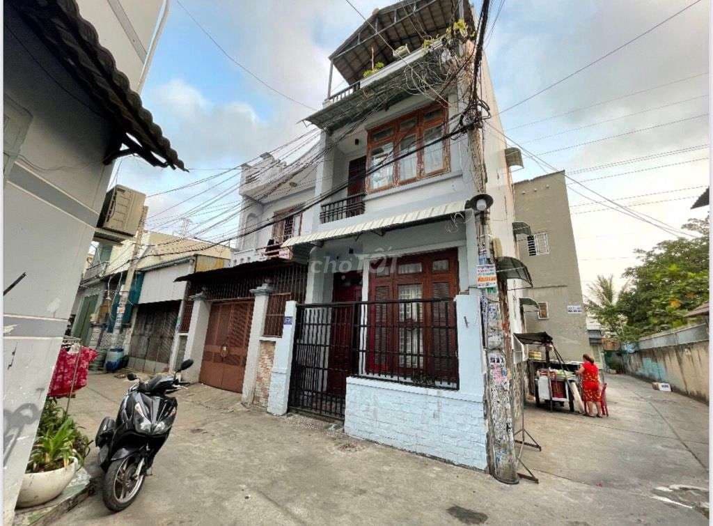 BÁN NHÀ CẬP ĐÔI NHÀ 3 TẦNG LÔ GÓC HẺM XE HƠI ĐƯỜNG ĐÔNG BẮC - Ảnh 2