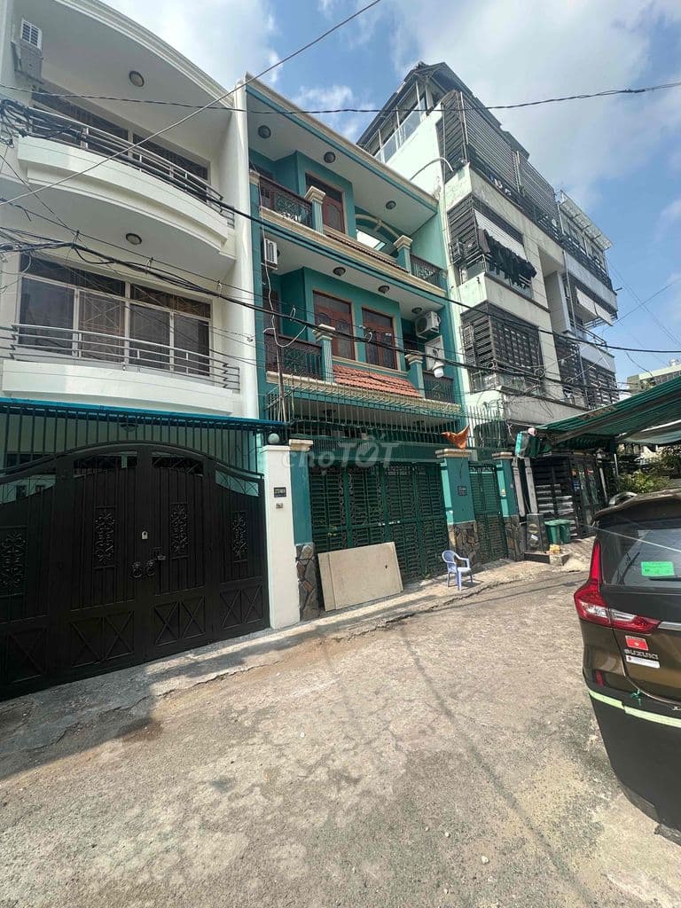 Nhà Nguyển Văn Đậu, P11, Hẻm 8m, 60M2, 3Tầng. Giá 11.9 Tỷ.