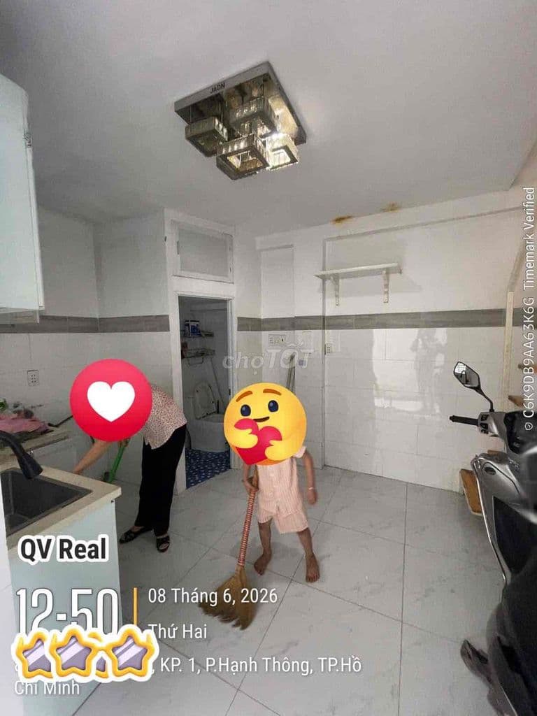 NHỈNH 2 Tỷ NHÀ 2PN 3WC - GẦN MT NGUYỄN THÁI SƠN, GẦN CHỢ GÒ VẤP - Ảnh 2