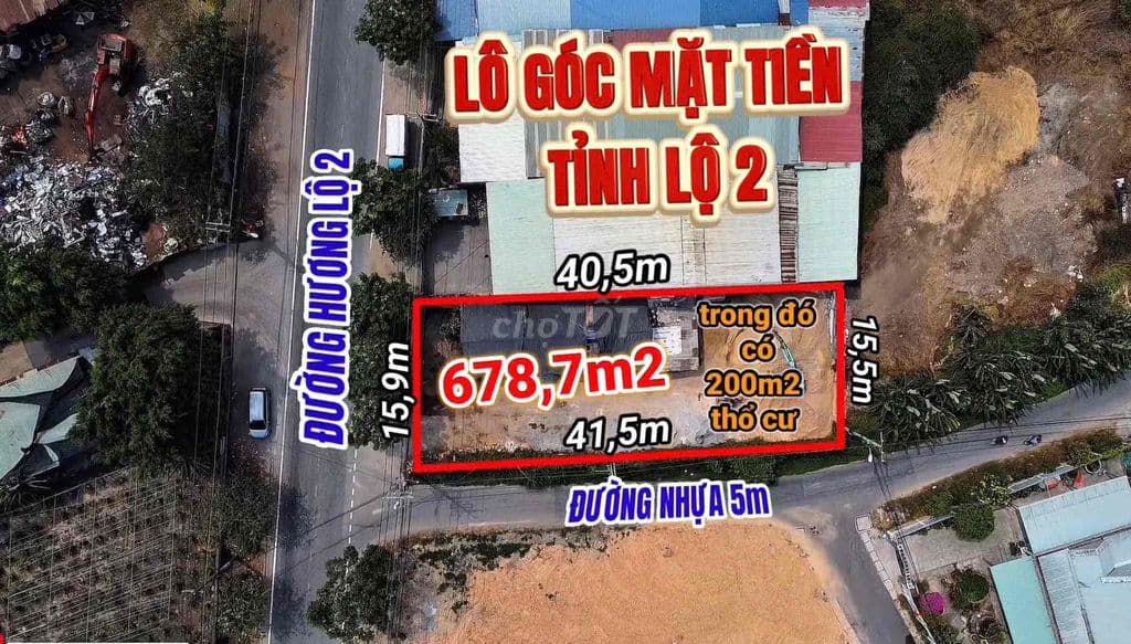 Góc Hương Lộ 2 Liền Kề Vành Đai 4 TPHCM