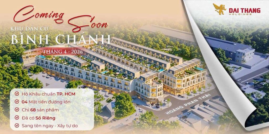 CHỈ TỪ 698tr/Lô(80m²), SỞ HỮU LÔ ĐẤT MT HOÀNG PHAN THÁI - BÌNH CHÁNH - Ảnh 3