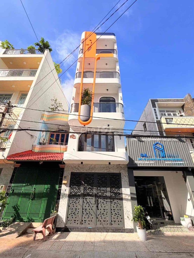 NHÀ MẶT TIỀN 5 TẦNG THANG MÁY 85M², 5PN, QUÁCH ĐÌNH BẢO, TÂN PHÚ, B1