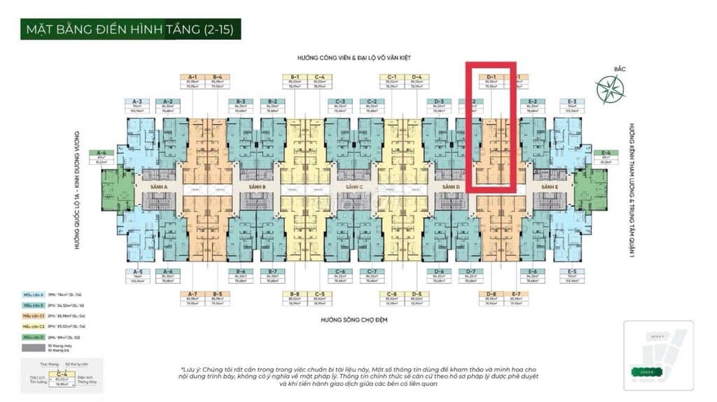 Conic Boulevard: Căn 85m2, 2PN, 2WC, nhà mới ở liền, sổ riêng có sẵn