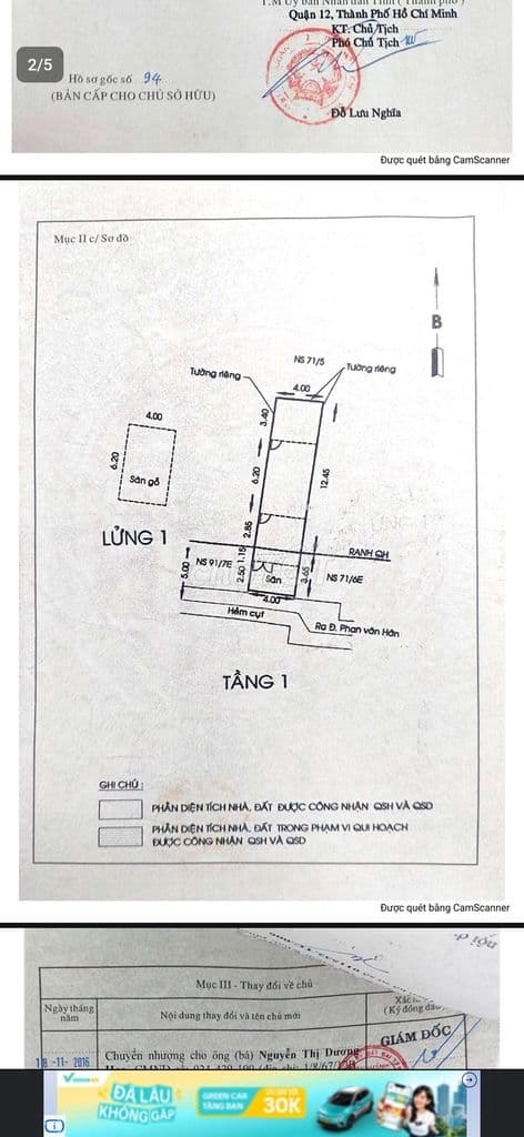 cần bán nhà đường phan văn hớn. phường tân thới nhất quận 12. tohcm - Ảnh 3
