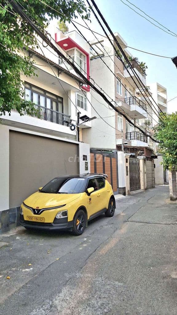 HẺM Ô TÔ THÔNG - 2 MT TRƯỚC SAU 4,1x11m 2 Tầng TIỆN XÂY 5 TẦNG