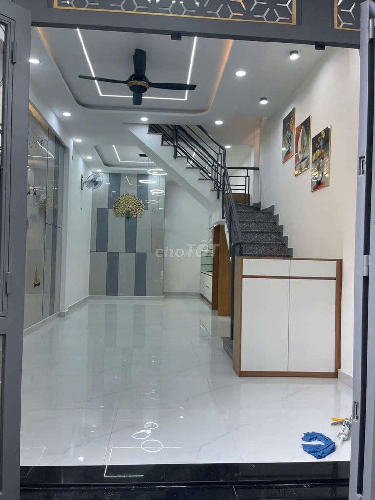 Bán nhà gần chợ Lê Văn Quới: 4mx10m đúc 1 trệt 1 lầu_ SHR - Ảnh 3