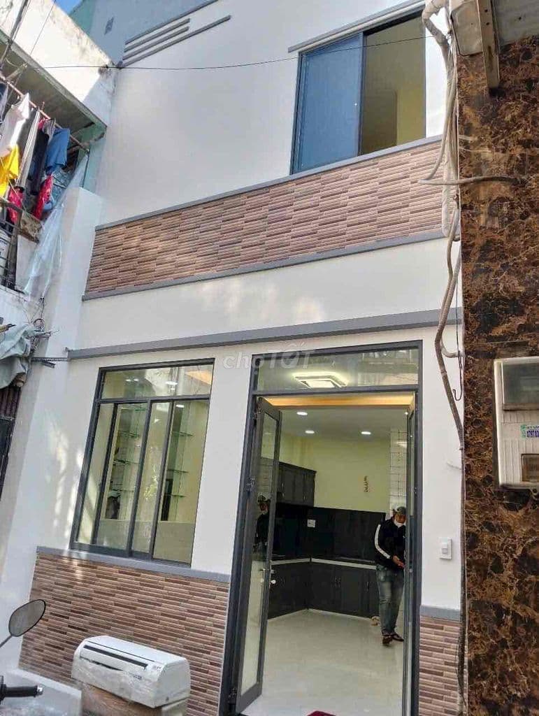 nhà hẻm 1 lầu gần Văn Cao , Tân Hương , Vườn Lài