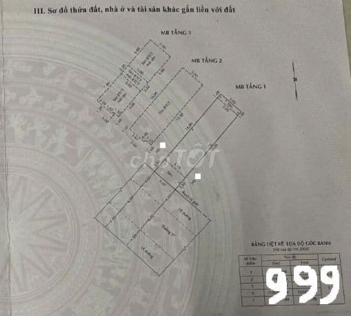 Bán nhà mặt tiền đường S7, DT 5mx20m, 3 Lầu, Gồm 11 phòng, 10wc - Ảnh 3
