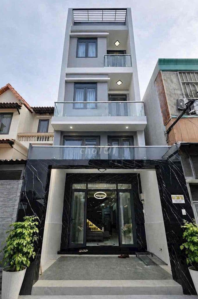 BÁN NHÀ MỚI HẺM XE HƠI - FULL NỘI THẤT - ĐƯỜNG CHUYÊN DÙNG 9 -P TÂN MỸ