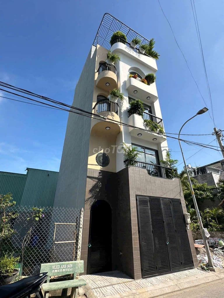 Nhà phố mặt tiền thạnh Lộc 37. 5*10 . Giá 6tỷ9 - Ảnh 2