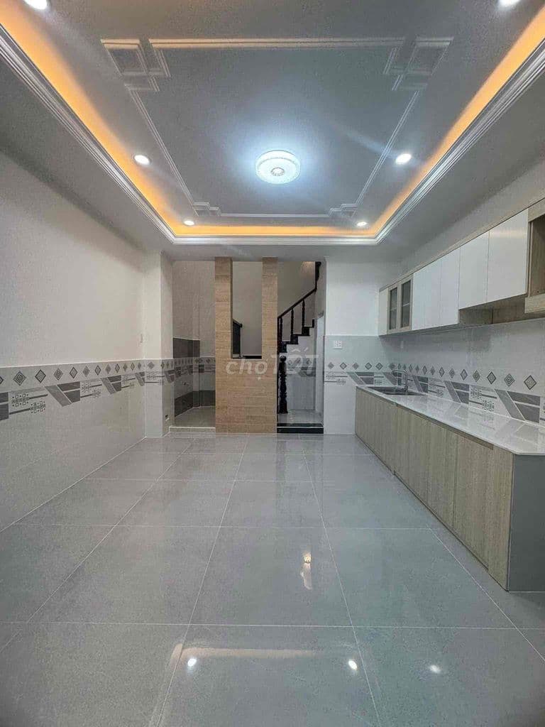 Nhà bán mặt tiền nguyễn ảnh thủ ngay ngã tư chợ hiệp thành 4,2-27m 3L - Ảnh 3