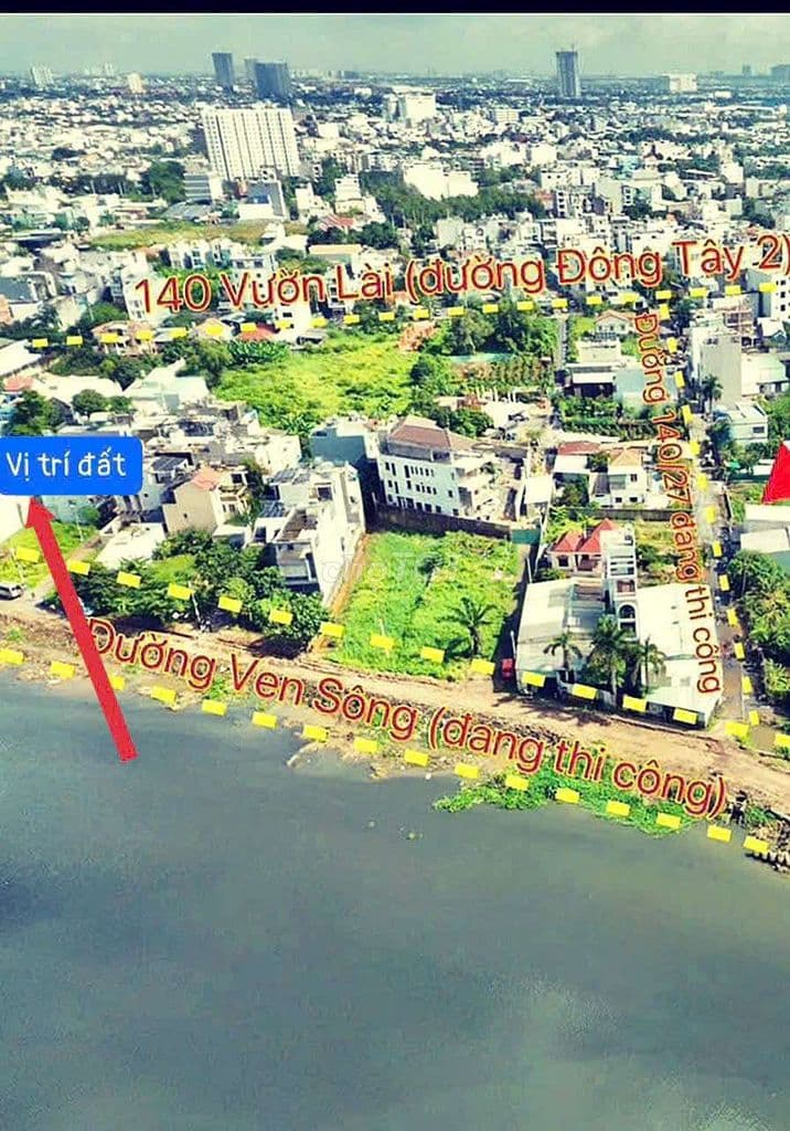 Đất View 2mt Sông Vàm Thuật APD DT 5X30 giá 15 tỷ nhìn GV - Ảnh 3