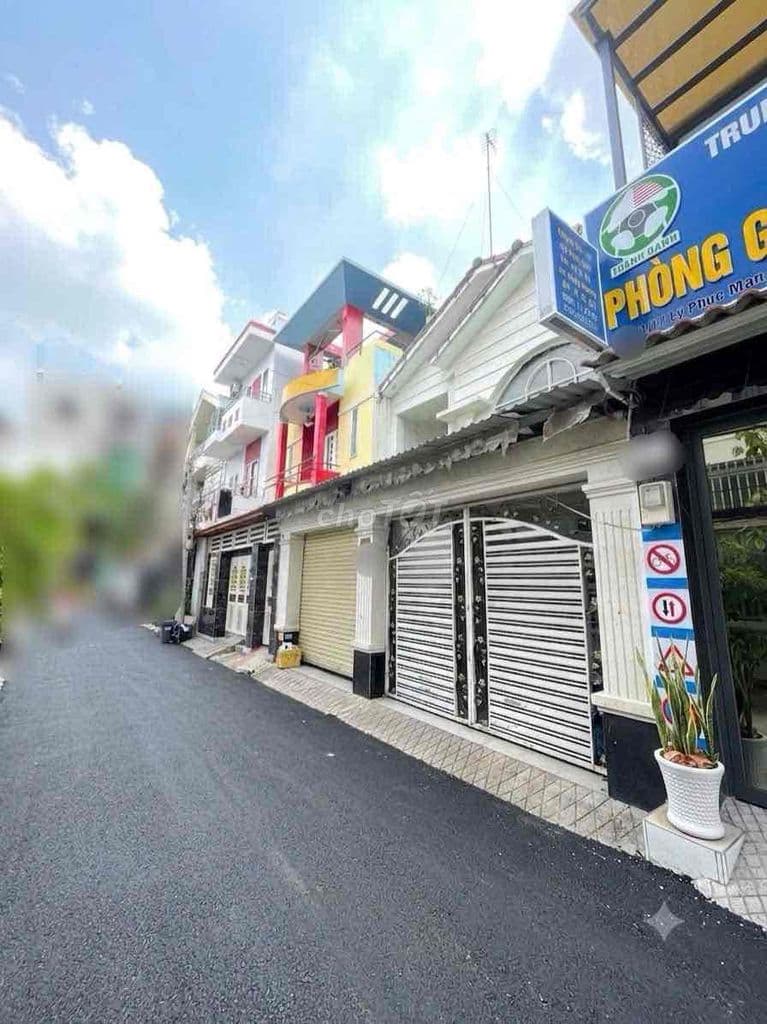 NHÀ NGANG 6,74M - KHU LÝ PHỤC MAN - QUẬN 7
