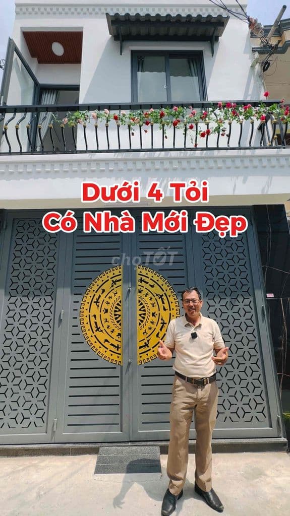 nhỉnh 3 tỷ nhà ngay sát Chợ BÌNH trị đông nhà Mới vào o ngay hem xehơi - Ảnh 3
