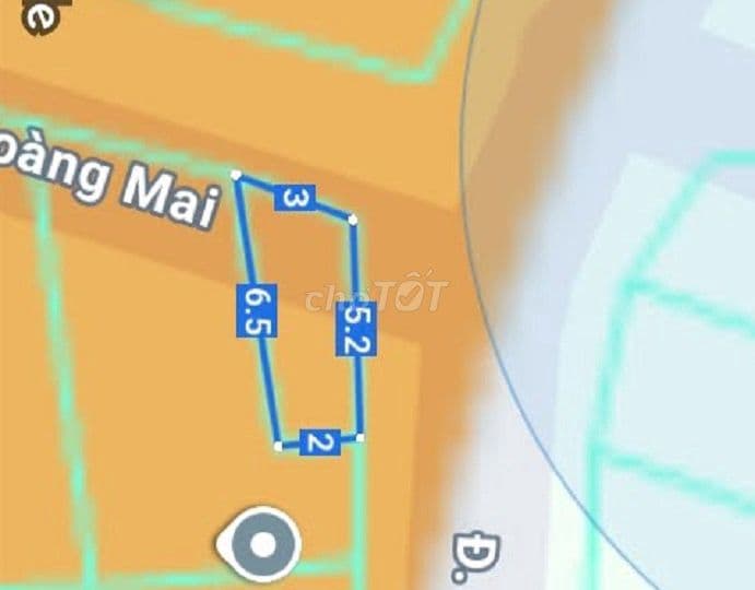Bán nhà mặt ngõ Hoàng Mai 15m2 x3T- 2,3 tỷ -Lô góc-Kinh Doanh-ko QH