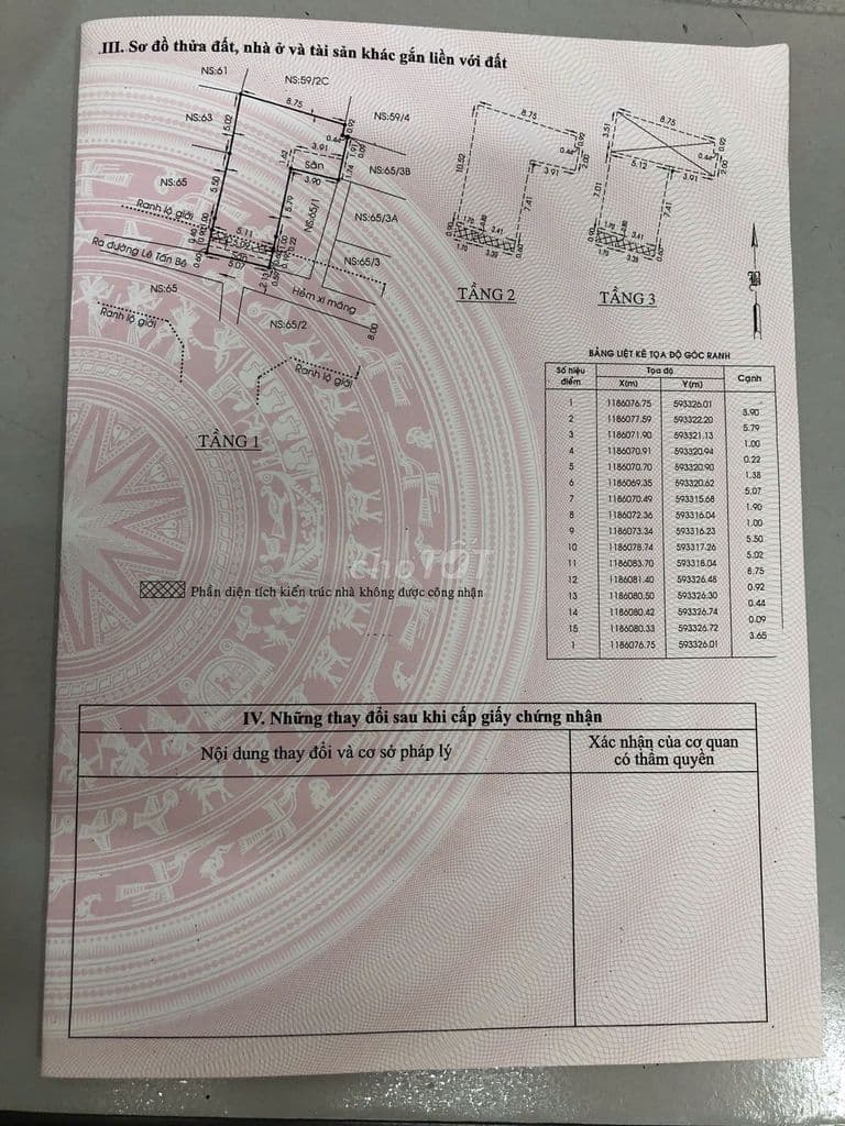 CHÍNH CHỦ BÁN CĂN NHÀ CẤP 3 NGAY TRUNG TÂM PHƯỜNG AN LẠC - Ảnh 2