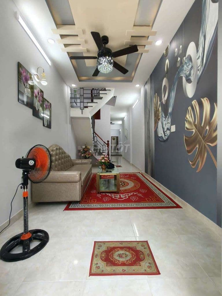 Bán nhà Chợ Nhị Thiên Đường- Bùi M Trực,p5,Q8 3x25 1 lầu 3 phòng - Ảnh 2