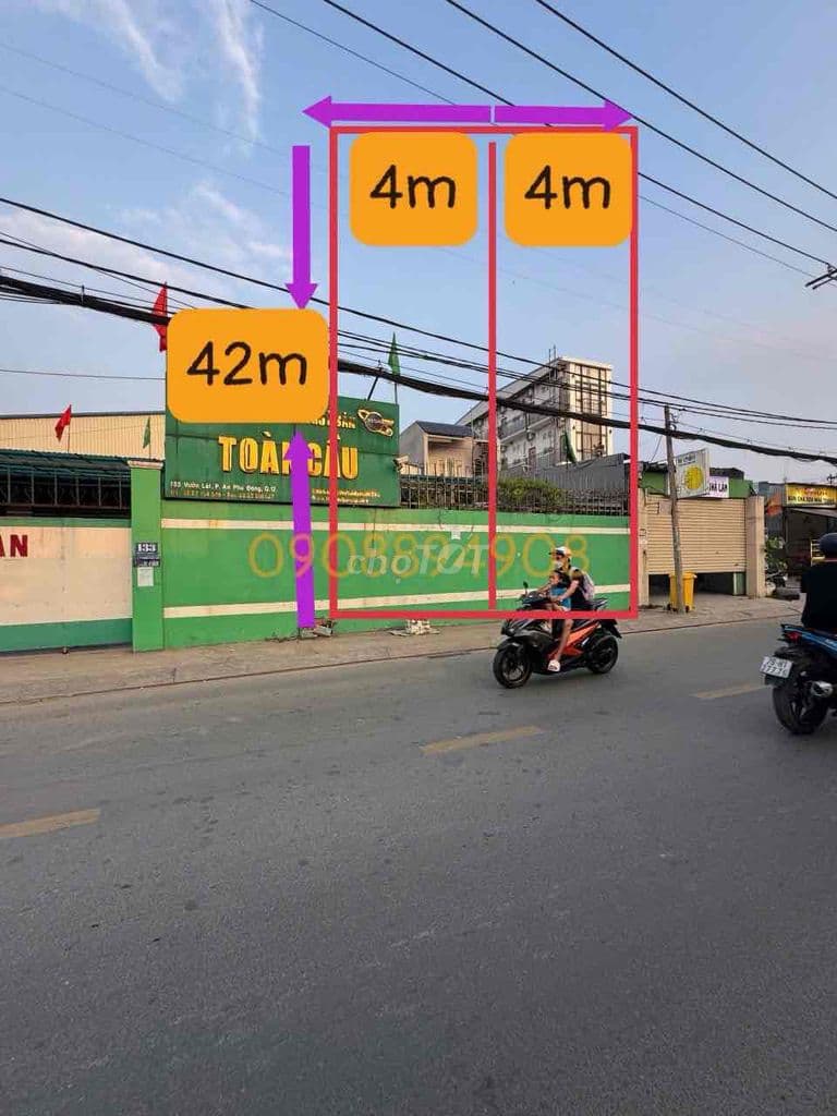 Bán đất mặt tiền vườn lài an phú đông giá rẻ nhất khu