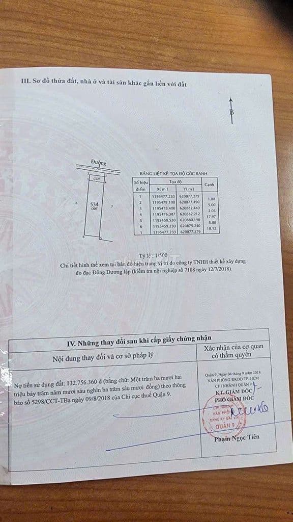 Đất 5 ×20m Hẻm 316 Đường Long Phước. - Ảnh 2